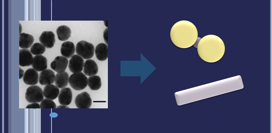Controlling growth assembly of nanoparticles with light