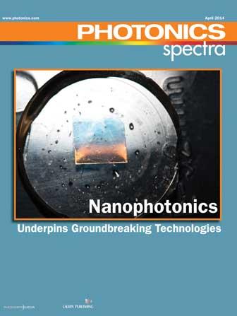 Our work featured on the cover of Photonics Spectra